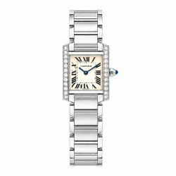 Cartier Tank Française Small W4TA0008 Stainless Steel Watch